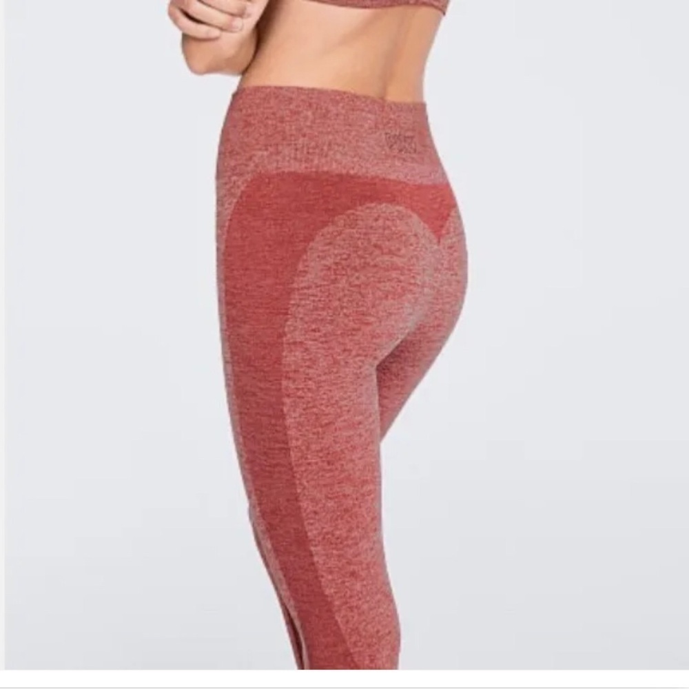 Victoria secret VS Pink seamless cinnamon leggings size large